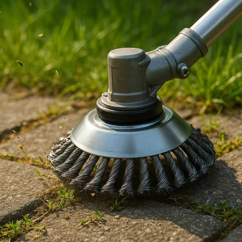 Hardened Steel Weed Trimmer Cutting Head for Clean and Precise Lawn Edging