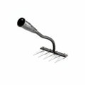 Durable Steel Garden Rake for Effective Weed Removal and Soil Control