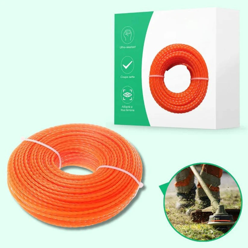 High Durability Twisted Nylon Trimmer Line for Garden and Lawn Maintenance