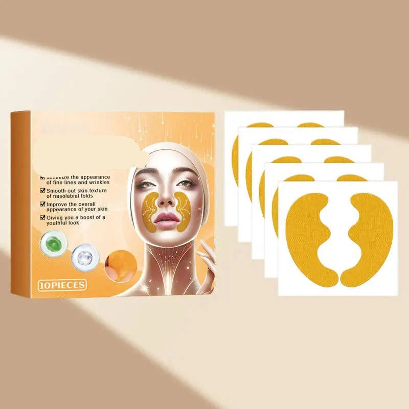 Hydrating Under Eye and Smile Line Facial Patches, Pack of 10