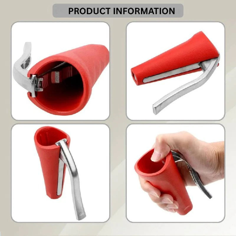 Heavy Duty Lever Nutcracker with Easy Grip Handle
