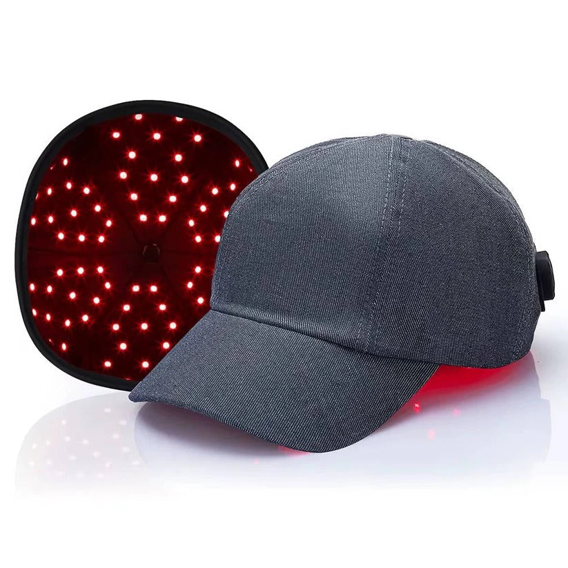 Dual Wavelength Red and Infrared LED Scalp Care Device with 660nm and 850nm Light Therapy