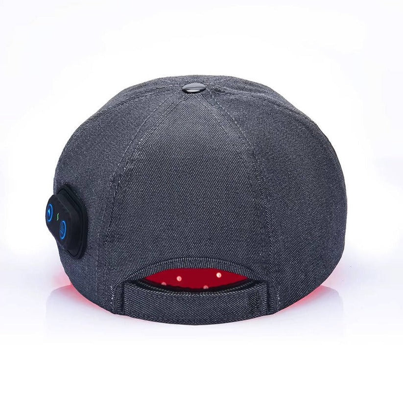 Dual Wavelength Red and Infrared LED Scalp Care Device with 660nm and 850nm Light Therapy
