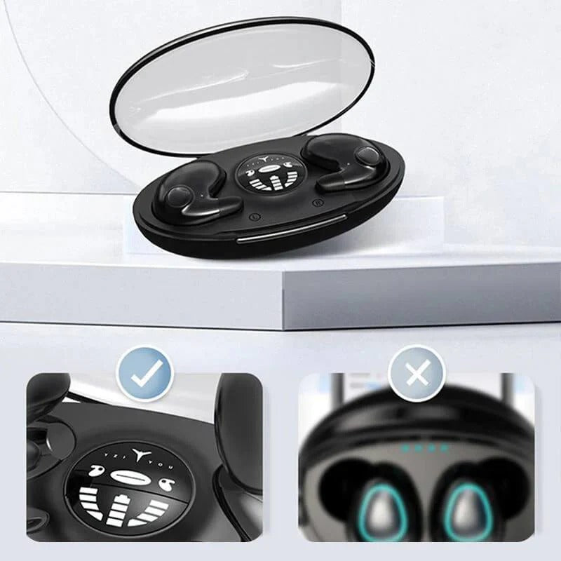 Slim Wireless Sleep Headband Headphones with Active Noise Cancelling