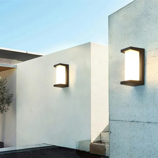 Modern LED Outdoor Light, Wall Mounted