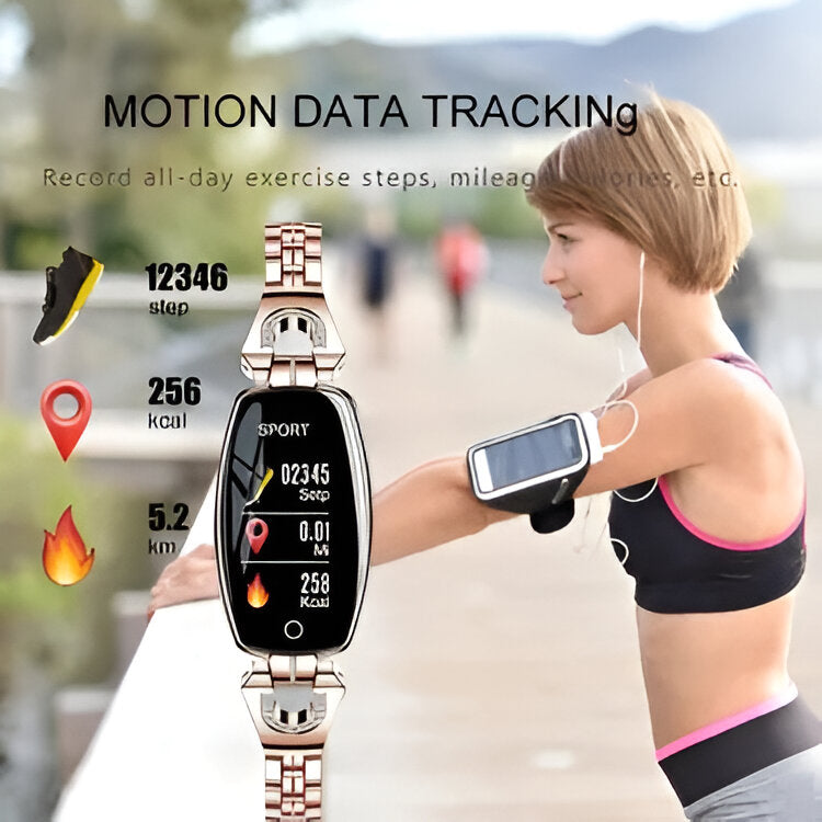 Women’s Smart Fitness Tracker with HR Monitoring