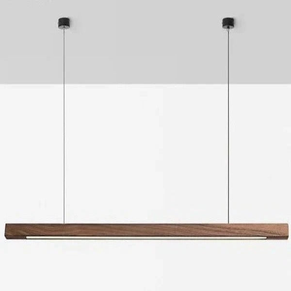 Hanging Pendant Light with Adjustable Height and LED Illumination