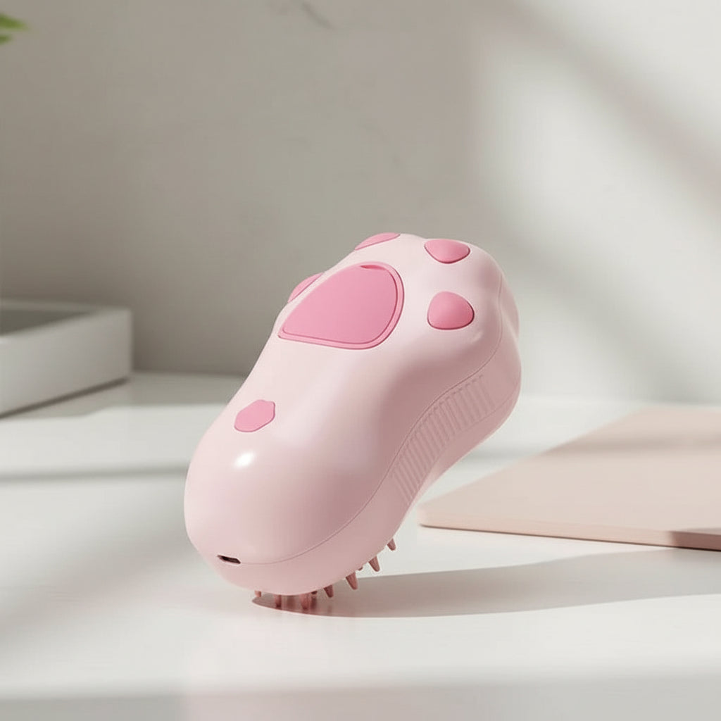 Steam Pet Grooming Brush for Dogs