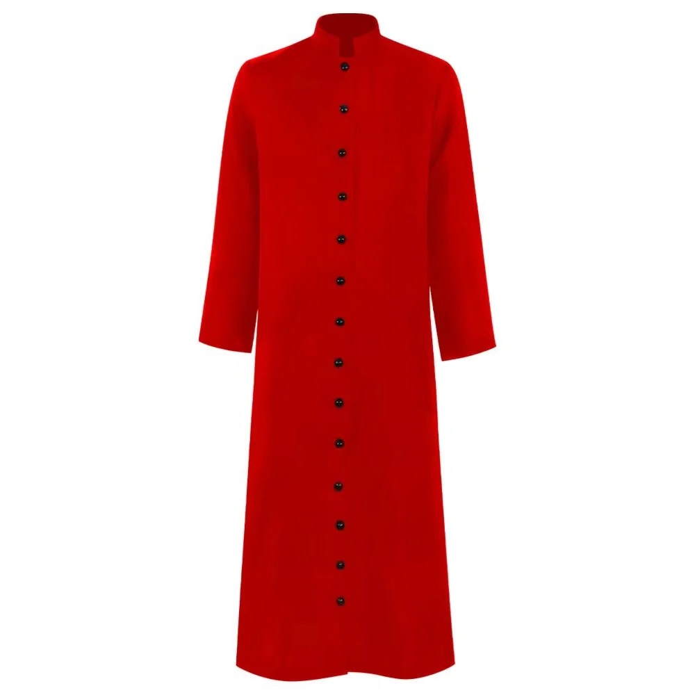Medieval Flowing Wizard Robe Costume for Cosplay and Stage