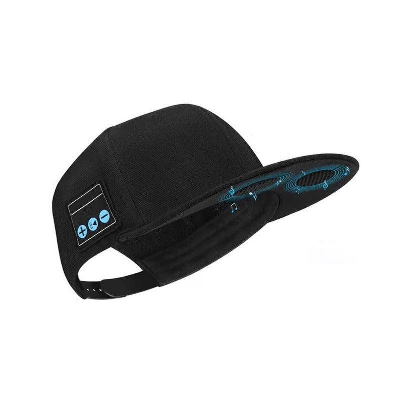 Bluetooth Speaker Baseball Cap with Open Ear Audio and Mic