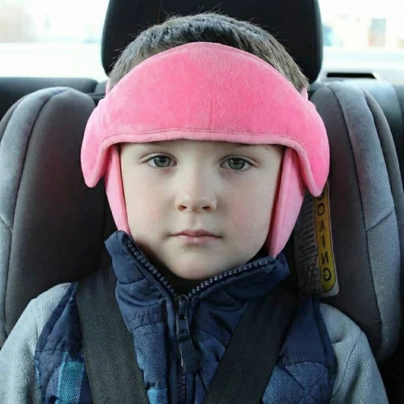 Adjustable Child Car Seat Head Support Strap for Travel Naps