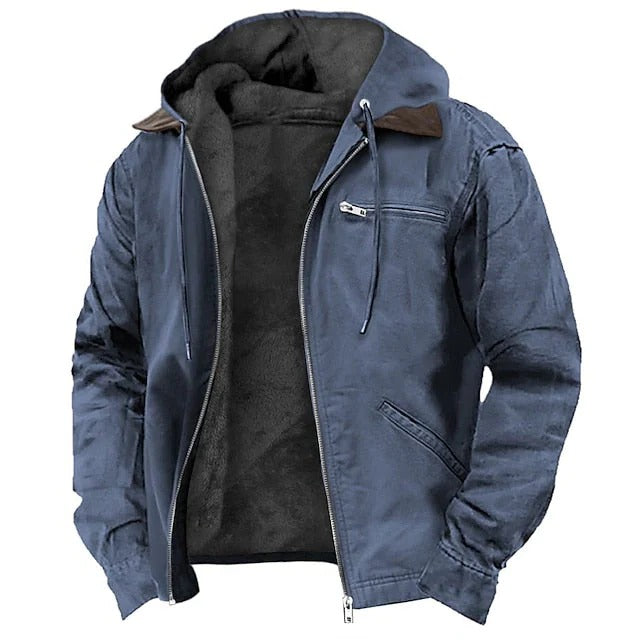Men's Casual Winter Jacket with Elegant Design