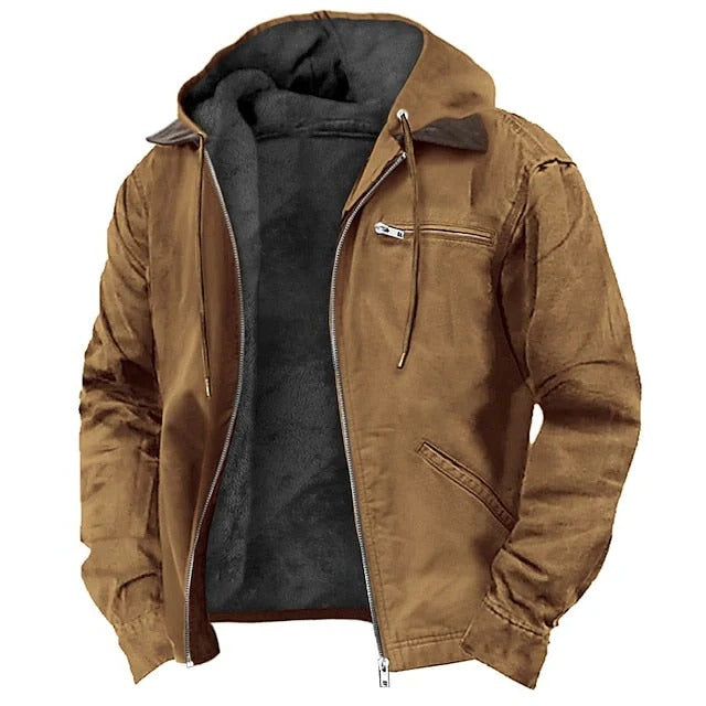 Men's Casual Winter Jacket with Elegant Design