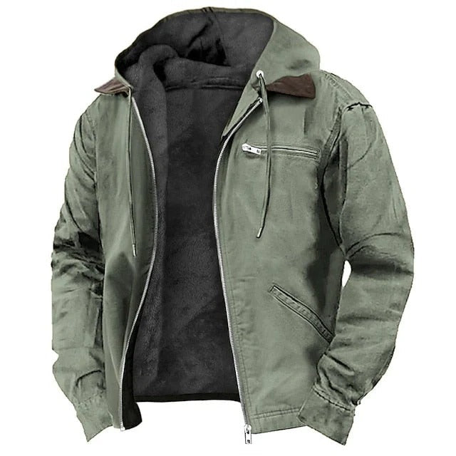 Men's Casual Winter Jacket with Elegant Design