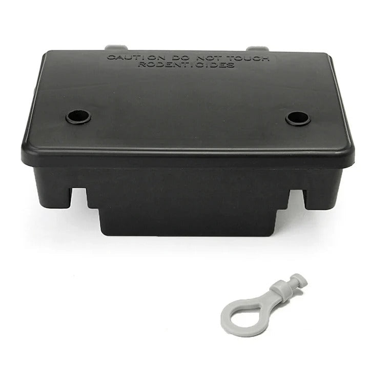 Reusable Rodent Catch Station with Removable Bait Tray