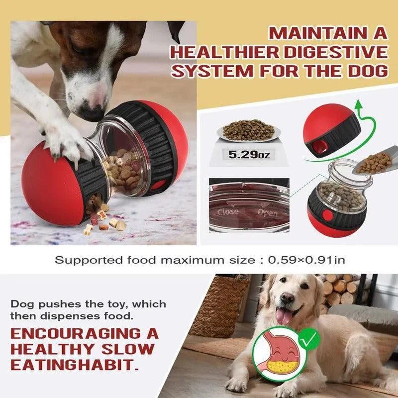 Puzzle Treat Toy for Dogs and Cats with Slow Feeding Design
