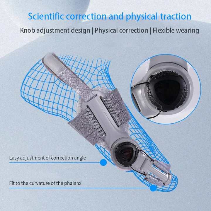 Adjustable Toe Spacer for Foot Alignment Support