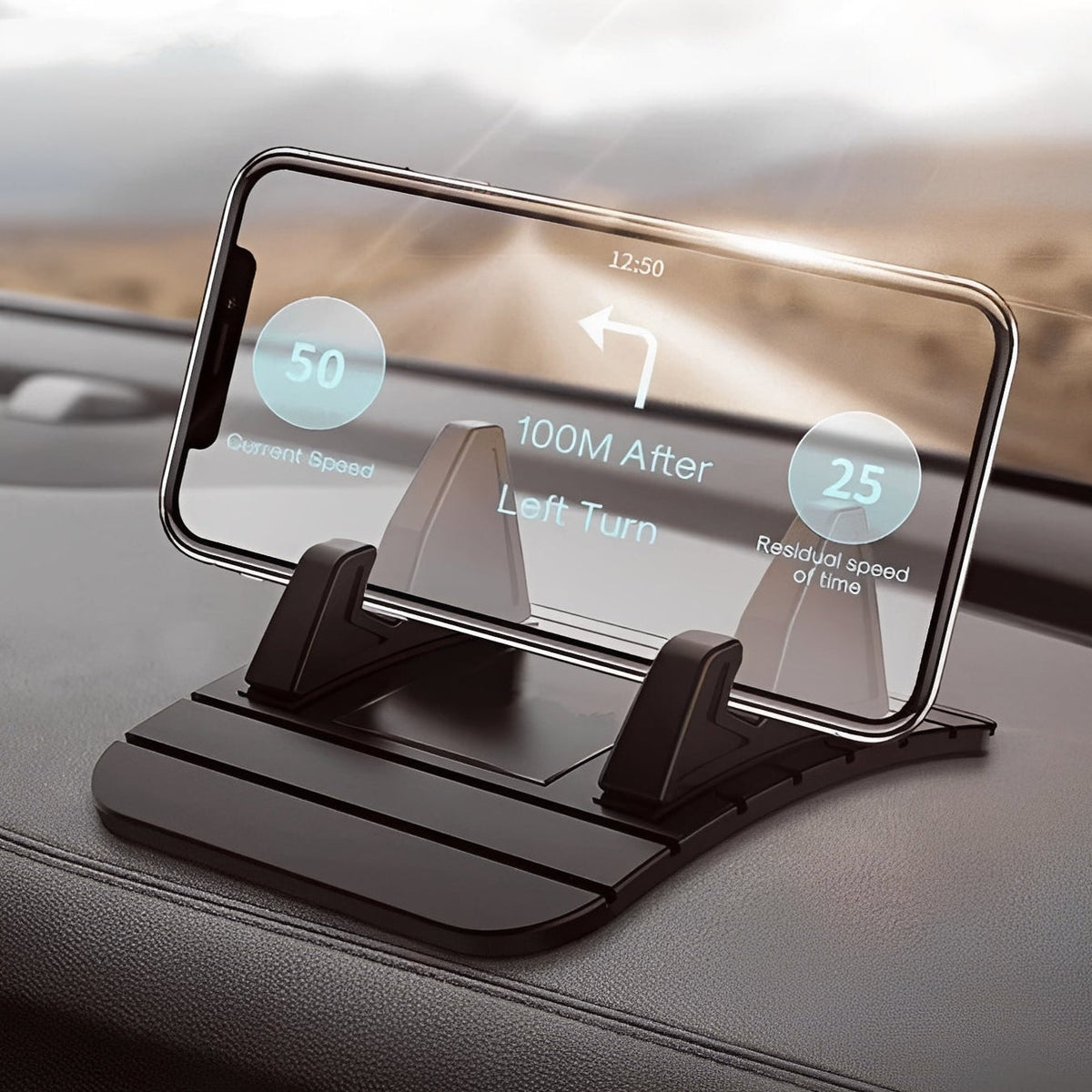 Anti Slip Universal Phone Mount for Secure Grip