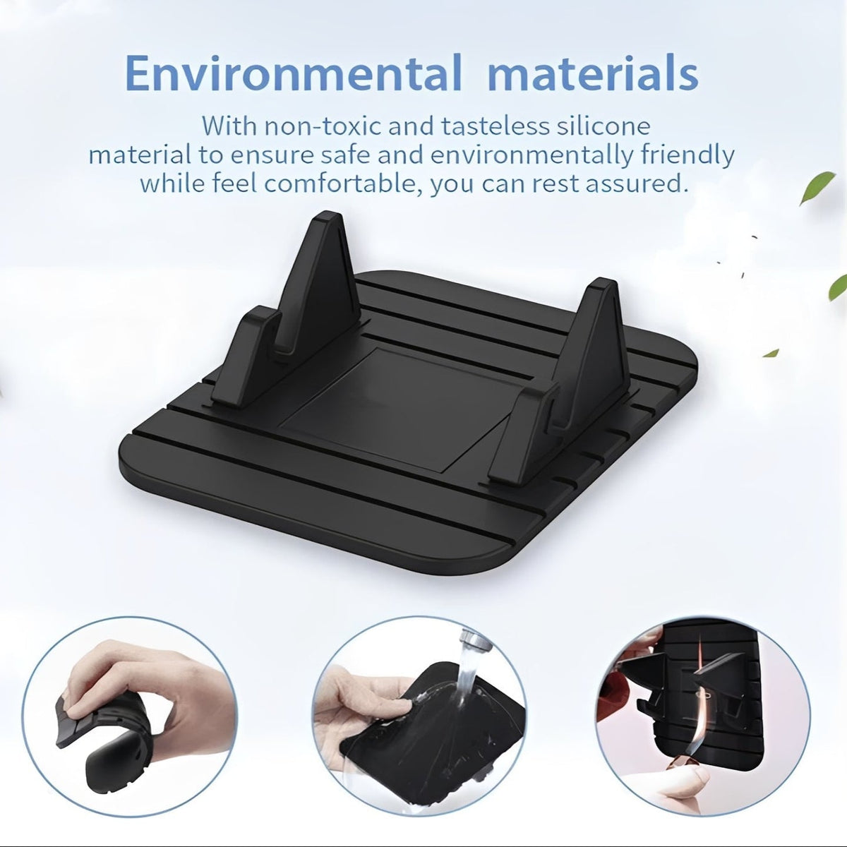 Anti Slip Universal Phone Mount for Secure Grip