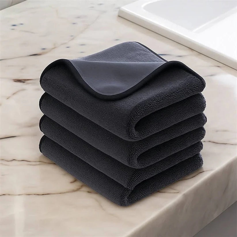 Ultra Absorbent Microfiber Cleaning Cloth with Limescale Resistant Surface