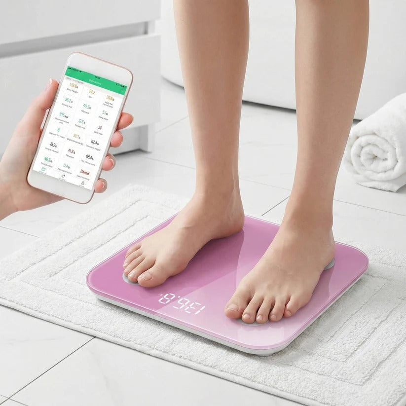 Smart BMI and Body Composition Scale with Wireless Sync