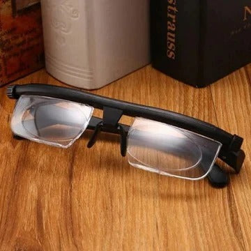 Adjustable Vision Glasses for Clear Near and Far Sight