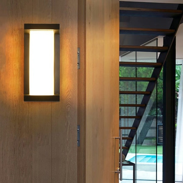 Modern LED Outdoor Light, Wall Mounted
