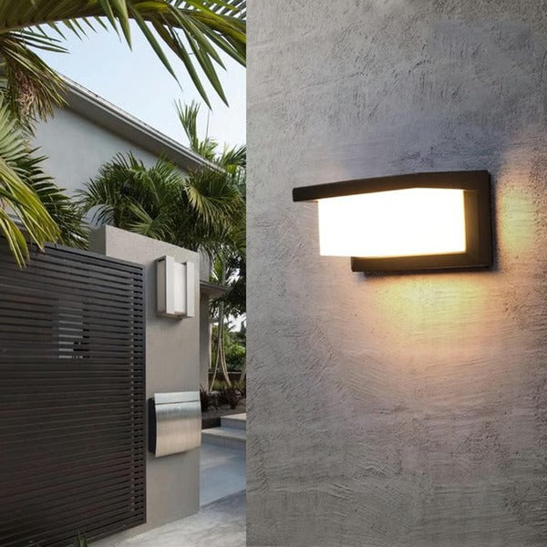 Modern LED Outdoor Light, Wall Mounted